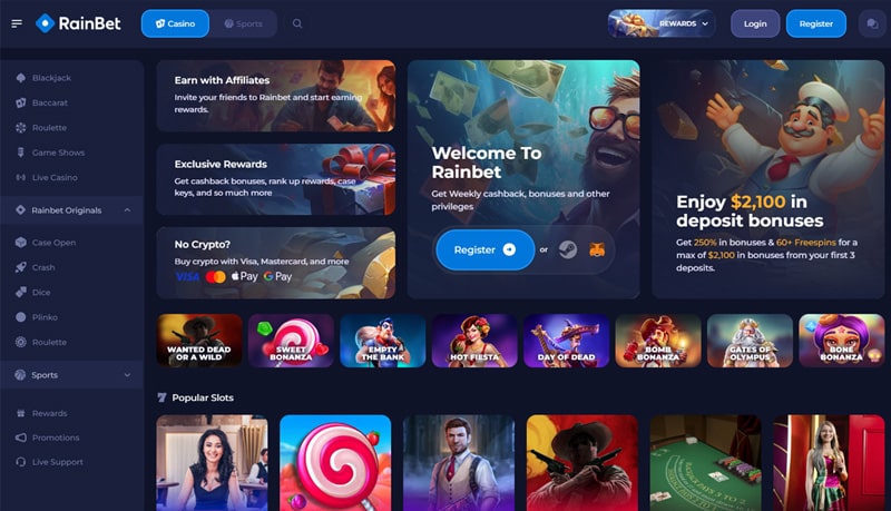 RainBet Cassino — O Cassino RainBet é uma plataforma de jogos de azar online que oferece uma ampla variedade de jogos de…
